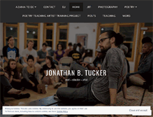 Tablet Screenshot of jonathanbtucker.com